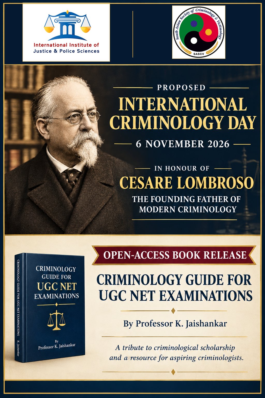 Poster: Proposed International Criminology Day, 6 November 2026