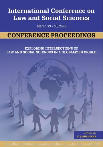 Jaishankar, K. (Ed.) (2025). International Conference on Law and Social Sciences (ICLSS 2025): Conference Proceedings. Bengaluru: International Institute of Justice & Police Sciences. ISBN 978-81-982543-3-7.